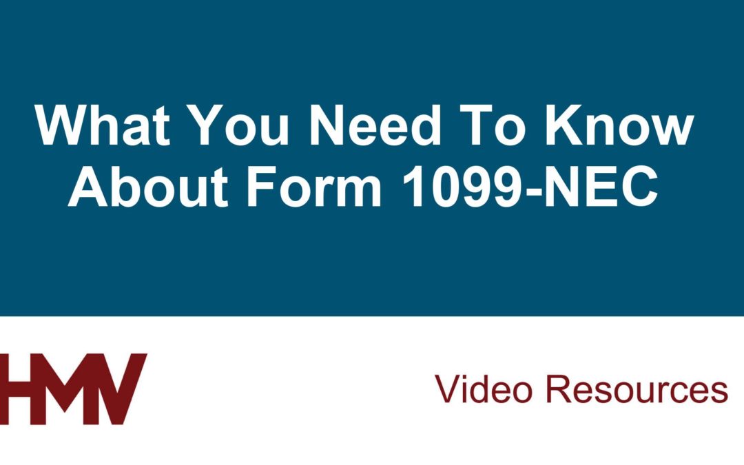 What You Need To Know About Form 1099-NEC