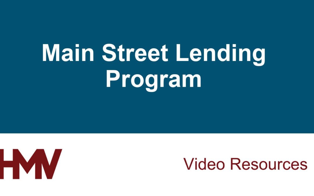 Main Street Lending Program