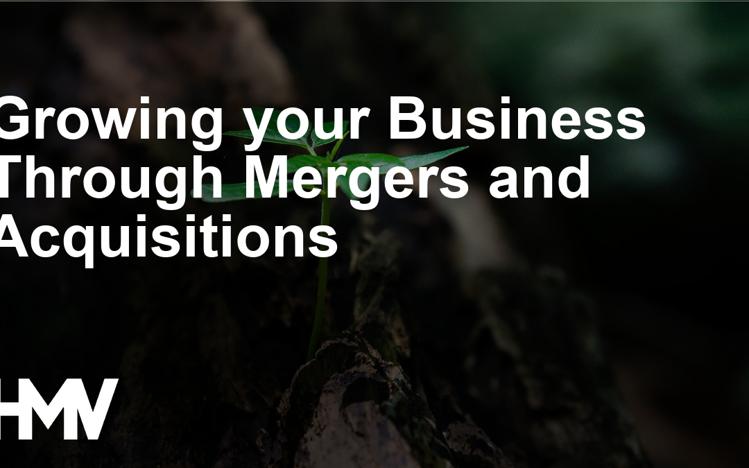 Growing your Business Through Mergers and Acquisitions